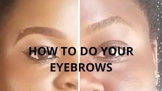 HOW TO: EASY EYEBROW ROUTINE|USING BROW PENCIL(BEGINNER FRIENDLY)| AVA ANTHONY