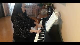 "НОЧЬ" армянская народная песня #армянская #фортепиано #1класс #пианино #piano #песня