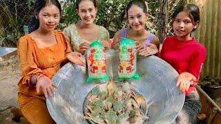 How To Cook Crabs Instant Noodle Steam | Crabs Noodle Recipe | Thyda Cooking TV |