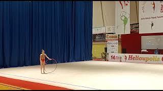 Anastasia Pavlova hoop Helioupolis Cup 2023