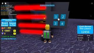 Roblox 3 2 1 blast off simulator moon code