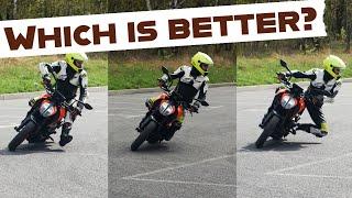 HOW TO use your BODY WEIGHT properly on Motorcycle