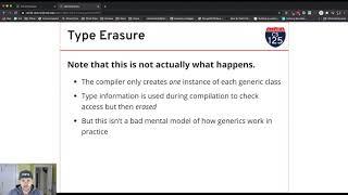 CS 125 Fall 2020 Lesson 61: Understanding Generics