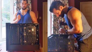 Henry Cavill Builds His First Gaming PC