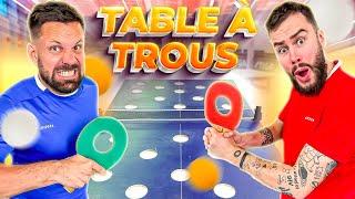 On CREE les PIRES Tables de PING PONG !! ( Matchs de l'extrême )