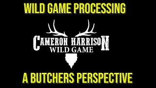 Cameron Harrison Butchery- Wild Game processing
