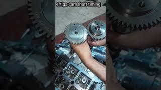 Suzuki Ertiga 1.5 Diesel engine camshaft timing location /Suzuki Ertiga 1.5 head rebuild #mechanic