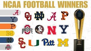 All NCAA Football Champions