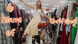 6 HOURS OF THRIFTING IN NASHVILLE || come thrift with me || summer 2020 thrift haul