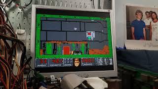 FastDoom EGA 320x200 14 colors (Write Mode 1)