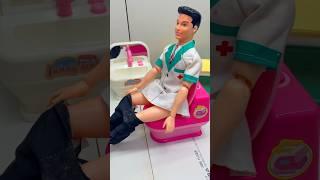 Satisfying With Unboxing Doctor Toys And Funny Toilet Playset, ASMR Videos #shorts