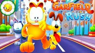 Garfield Rush #1  Новый бесконечный бег с Гарфилдом! Открытие бокового мира! 9-10 уровни