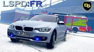 Notlandung auf Schnee! - GTA 5 LSPD:FR #235 - Deutsch