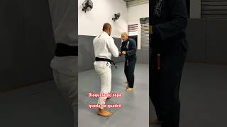 Aprenda como bloquear um tapa, e fazer uma queda simples e eficiente #defesapessoal #imperiojiujitsu
