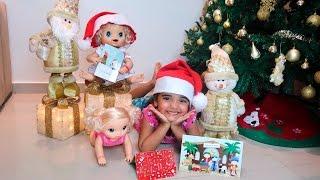 BABY ALIVE NATAL - Cartinha para Papai Noel com Bia Lobo.