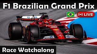 [LIVE] F1 Brazilian Grand Prix 2024 - RACE Watchalong (Live Timing)