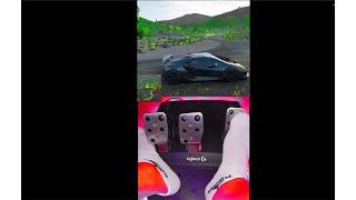 Lamborghini Sesto Elemento   Forza Horizon 5   Logitech G29 Gameplay