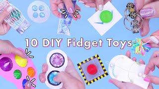 10 DIY Best Compilation TIKTOK POP IT Fidget toys! VIRAL TikTok anti-stress fidgets