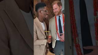 Moses Bliss met Prince Harry and Meghan Markle.#royal  #mosesbliss #singer #trending #princeharry