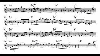 Cannonball Adderley - Minority Transcription