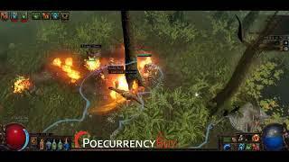 POE 3 4 Delve Elementalist Build - Summon Flame Golem, Fast and Safe