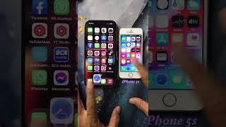 Comparison iPhone 5s vs iPhone 14 pro max open apple.com #shorts #iphone14promax #iphone5s