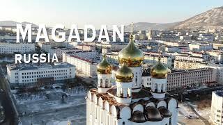 Hunt brown bear and snow sheep in Magadan, Russia