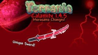 The NEW Murasama! Terraria Calamity 1.4.5 Rust and Dust Update