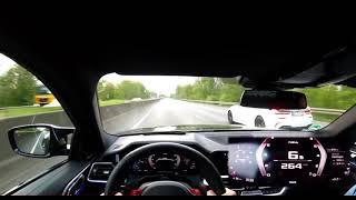 291 Km/h in the 2021 BMW M4 Competition by Cars2Drive DE #Shorts