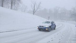 First snow in the tri-state offers fun for some; hazards for others