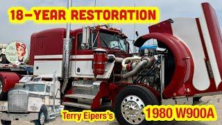 FOR SALE!! 18-Year Restoration: Terry Eipers's W900A Kenworth Truck Tour