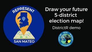 Represent San Mateo - 5-District Elections Online Mapping Tool Demo