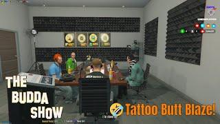 "Tattoo Butt Blaze!" | The Budda Show Se2 Ep3 | Q92 WCTR | KUFFSGaming.com