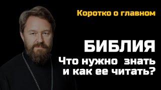 БИБЛИЯ. Что нужно о ней знать и как ее читать. Цикл «Читаем Библию»