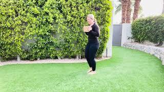 Reverse Lunge with Rotation - Block