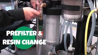 HiFlo RO Filter (RO30C): Carbon Prefilter & Resin Change - Tutorial Video - UNGER