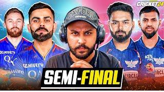 VIRAT KOHLI CENTURY SEMI-FINAL  IPL 2025  RCB vs LSG - Cricket 24