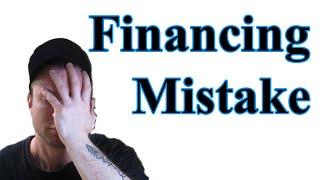 A Motorcycle Financing MISTAKE