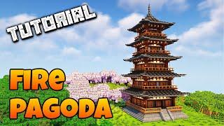 Fire Pagoda | Minecraft Tutorial