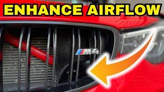 Boost Your BMW M4 with This Easy Intake Air Scoops Install !