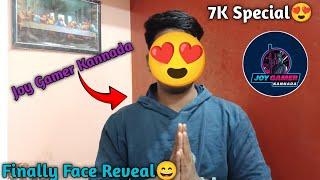 Finally Joy Gamer Kannada Face Reveal Joy Gamer Kannada 2.0 7k Subscribers Special Face Reveal 