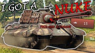 The Tiger II (H) Sla.16 Is Broken (War Thunder)