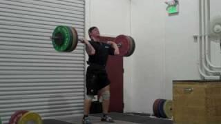 Donny Shankle Clean And Jerk 170 kg at California Strength Olympic Weightlifting