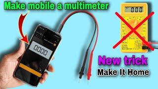 How To Make Multimeter using Android Mobile || How to make multimeter