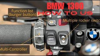 Mastering the BMW GS 1300: Hidden Functions with the Burger Button! BMW GS 1300 Functions