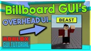 Roblox GUI Scripting Tutorial #8 - Billboard GUIs (Beginner to Pro 2020)