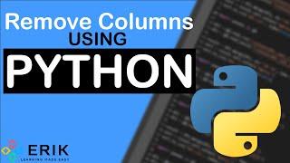 Remove Columns in Excel | Level up with Python [2023] 