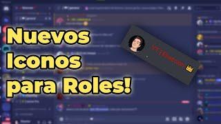 Nuevos iconos para roles!  |  Tutoriales discord | Tutoriales Elraccion