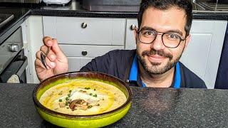 Mushroom Soup | شوربة الفطر | شون الفطر ما يشرب زيت | شيف شاهين