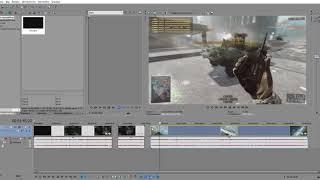 Sony Vegas Pro - как быстро вырезать фрагмент видео